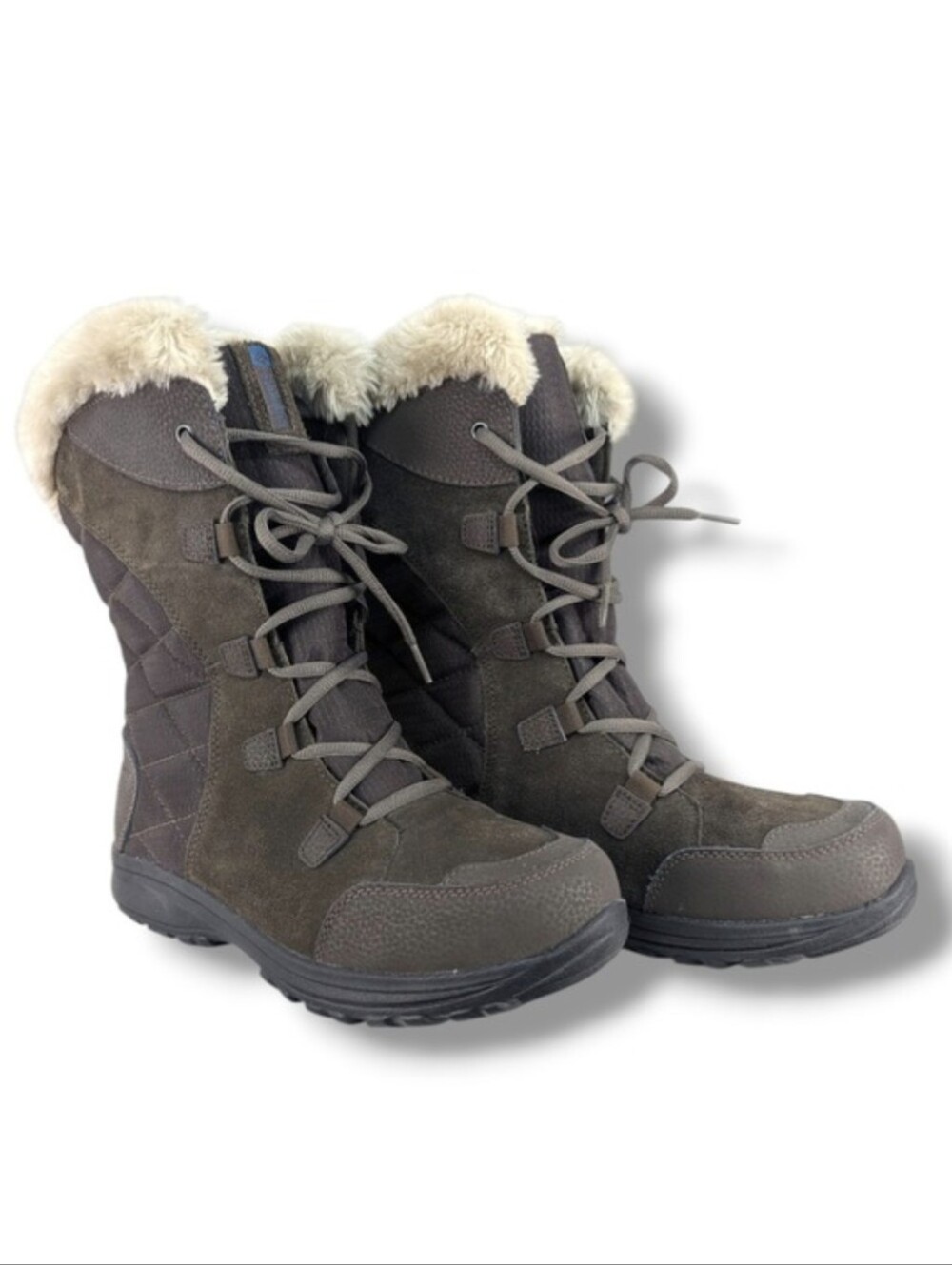Columbia Minx Mid II Omni-Heat Waterproof Winter Boots‎ Brown Womens 10 - Picture 1 of 10